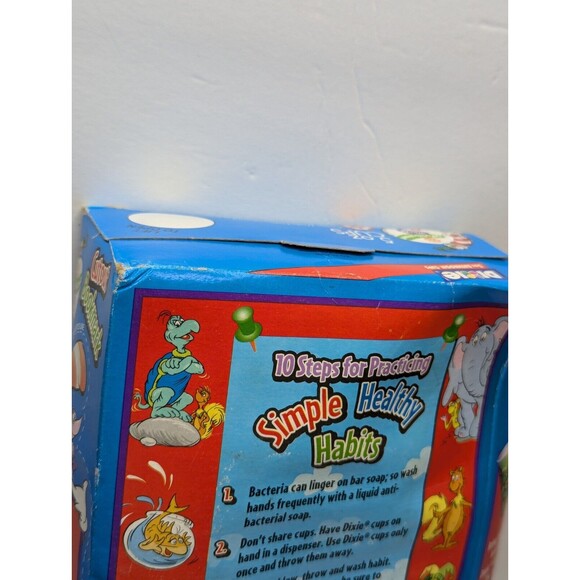 Dixie Dr. Seuss Bathroom 5 OZ 100 Cups 1997 Vintage Discontinued 90s Retro - Picture 11 of 16